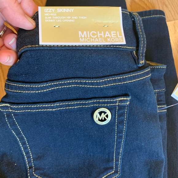 michael kors blue jeans